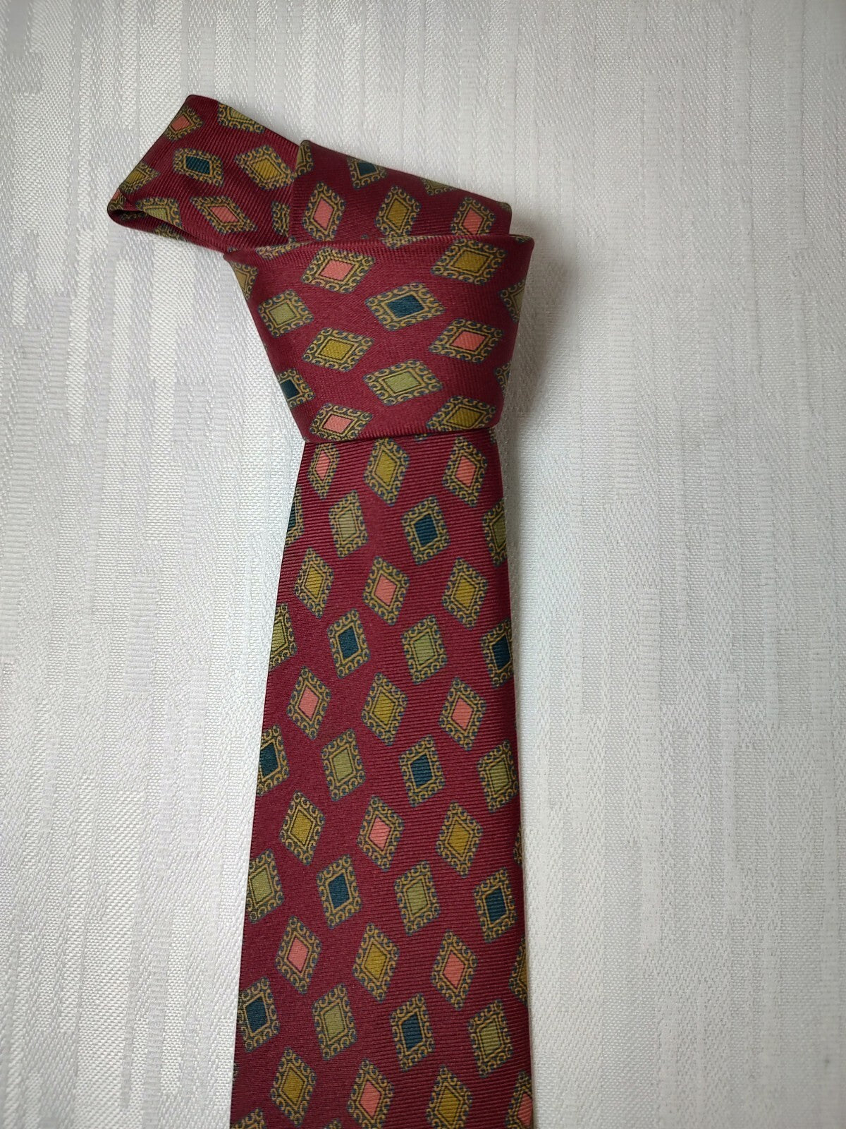 GUY LAROCHE 100% SILK TIE SETA CRAVATTA NECKTIE MADE IN ITALY CLASSIC