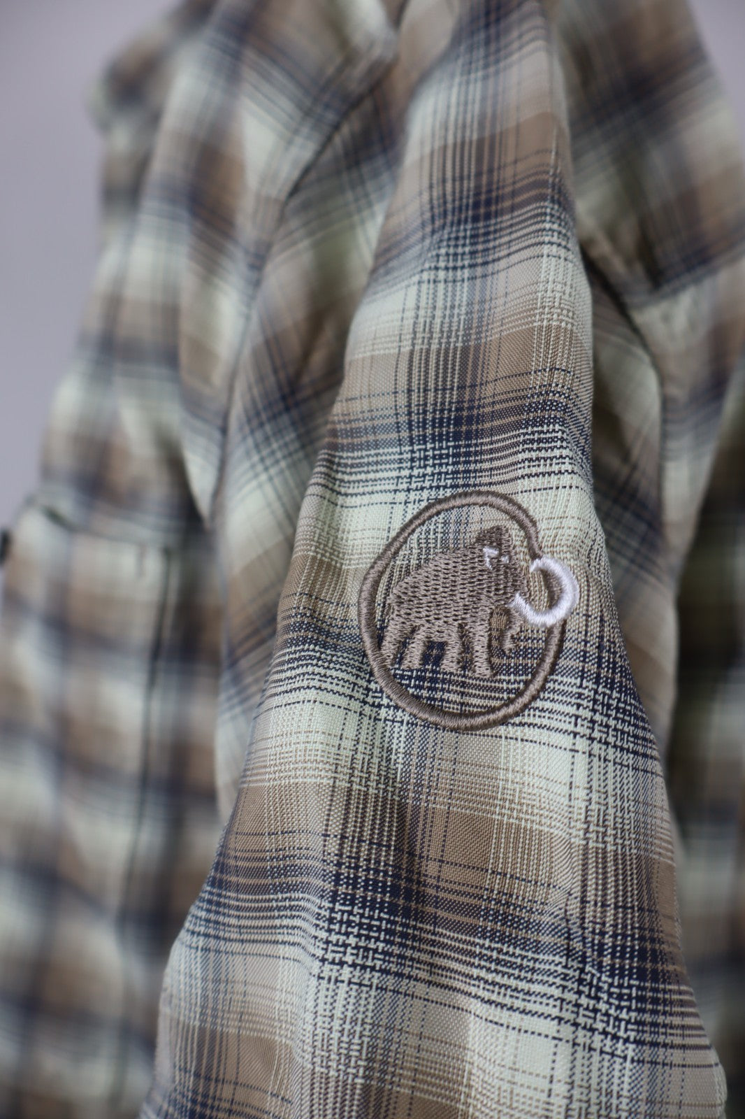 MAMMUT CAMICIA UOMO TG. L MAN CASUAL VINTAGE  T-SHIRT COTONE COTTON TASCA LOGO