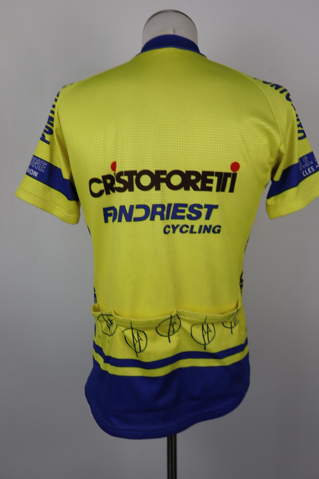 US ANAUNE CLES VAL DI NON MAGLIA CICLISMO UOMO TG S MAN SHIRT BIKE SPORT VINTAGE