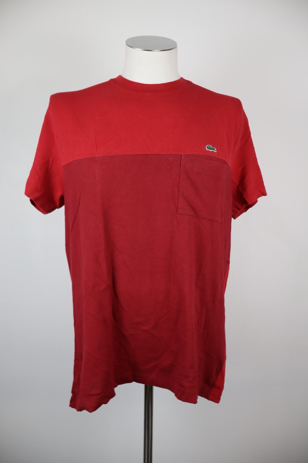 LACOSTE MAGLIA UOMO COTONE TG. L MAN COTTON SHIRT CASUAL VINTAGE