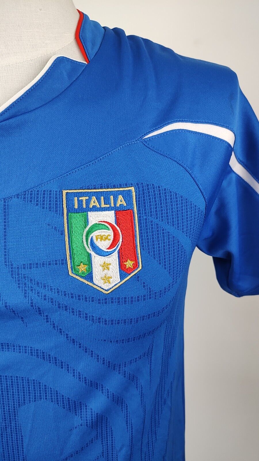 PUMA ITALIA MAGLIA CALCIO UOMO Tg S SOCCER JERSEY SPORT VINTAGE 2010