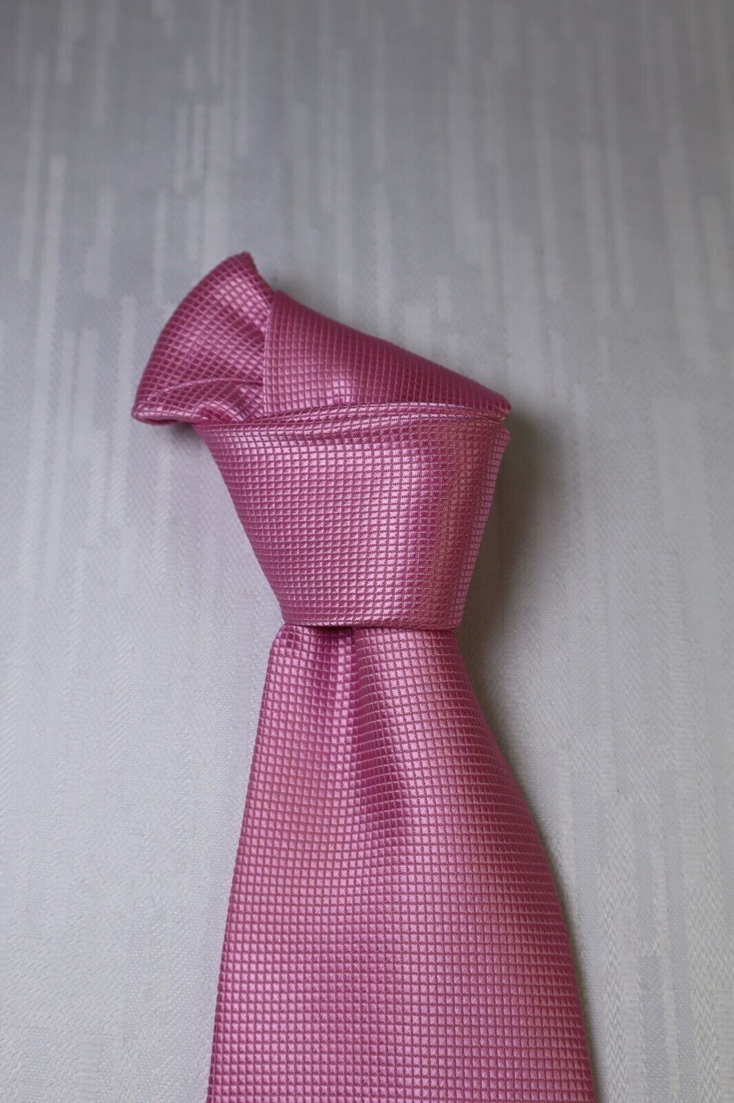 LUCIO LAMBERTI 100% SILK TIE SETA CRAVATTA NECKTIE MADE ITALY UOMO SELF TIPPED