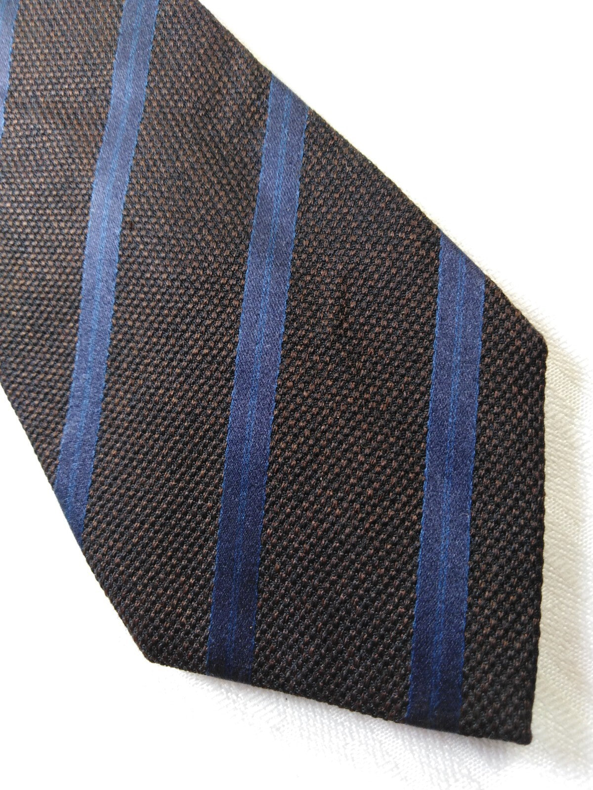 LES COPAINS 100% SILK TIE SETA CRAVATTA NECKTIE MADE IN ITALY CLASSIC