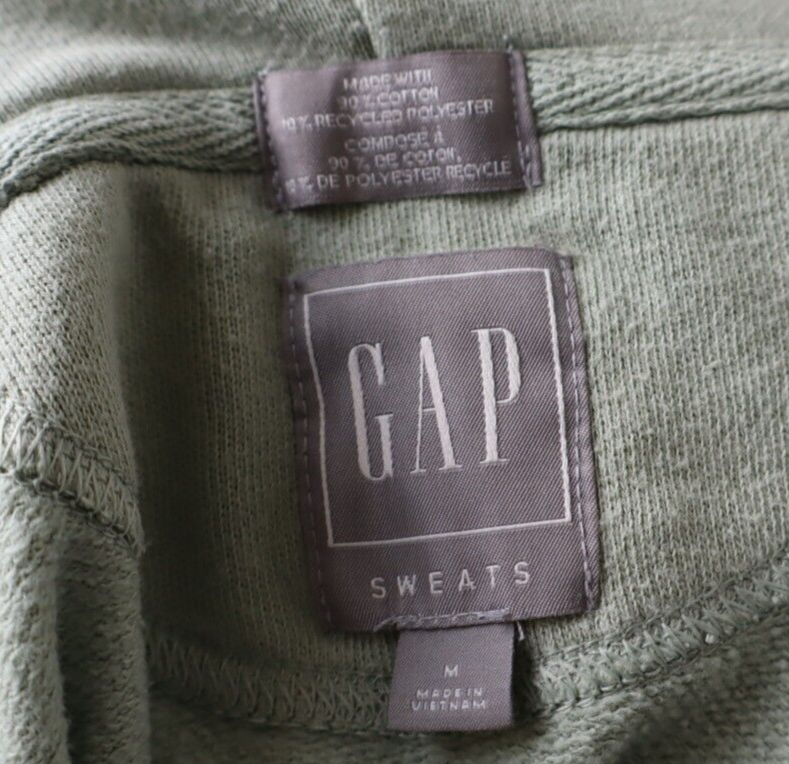 GAP FELPA CAPPUCCIO MAGLIA UOMO Tg M MAN SWEATSHIRT CASUAL VINTAGE COTONE