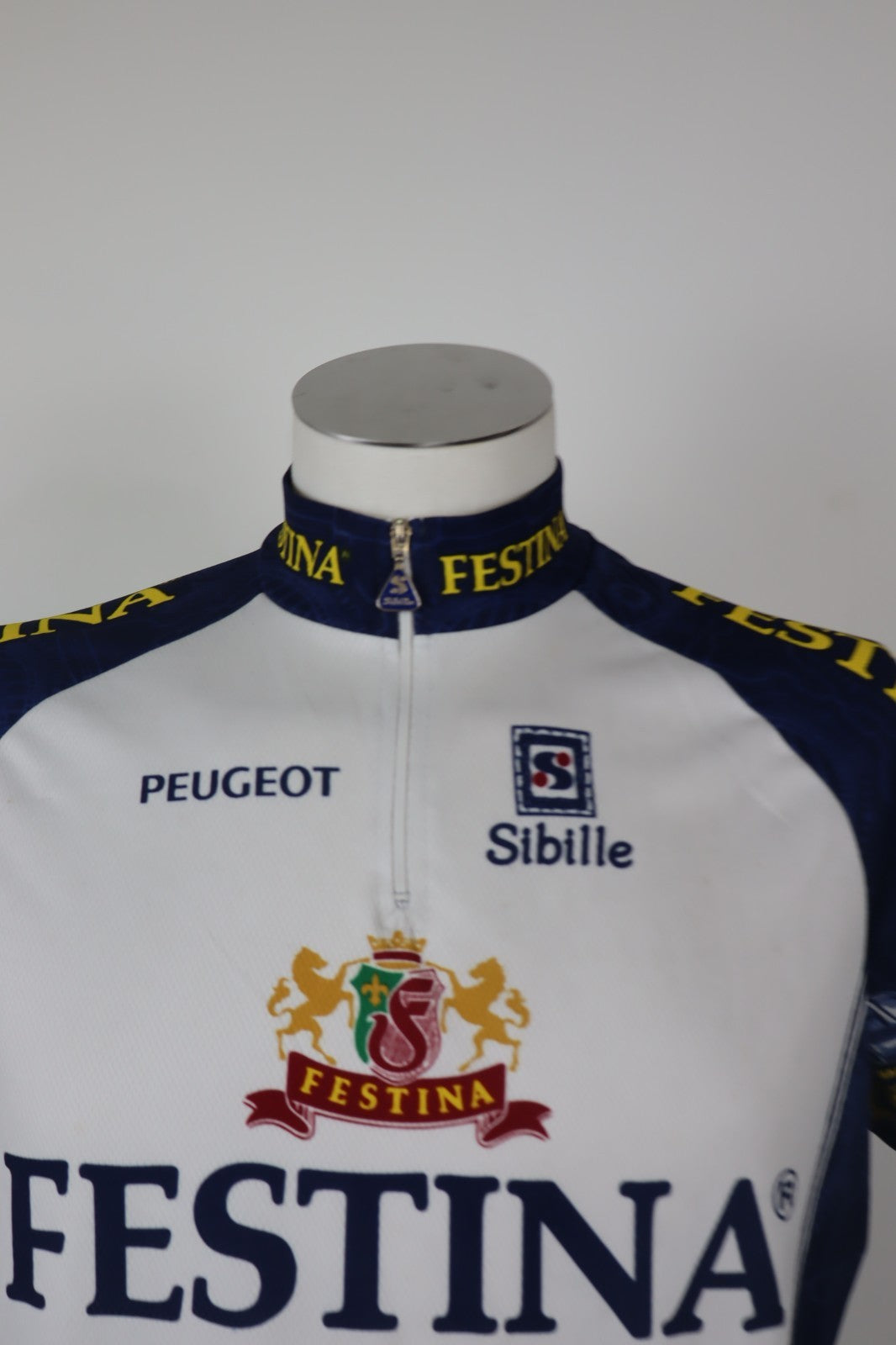 SIBILLE TEAM FESTINA MAGLIA CICLISMO UOMO TG. L  MAN T-SHIRT SPORT BIKE