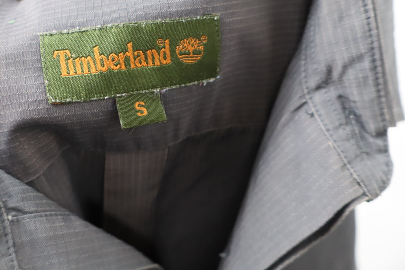 TIMBERLAND CAMICIA COTONE UOMO TG. S MAN CASUAL VINTAGE SHIRT NYLON COTTON