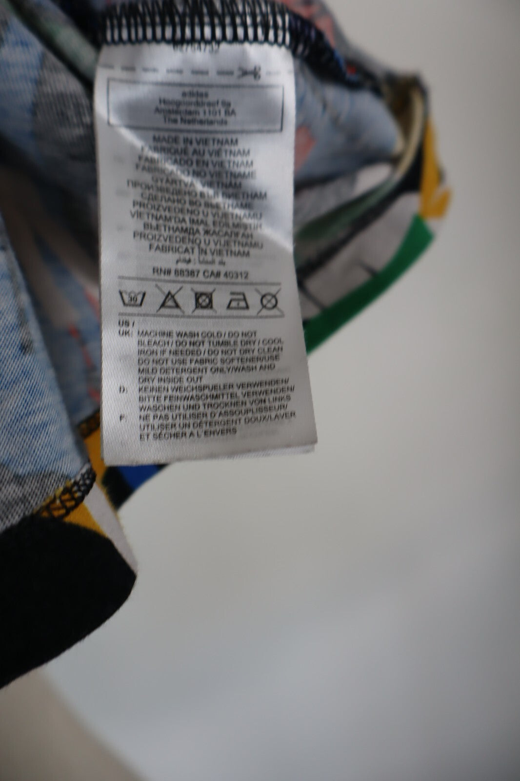 ADIDAS BY RICH MNISI MAGLIA DONNA TG 42 WOMAN CASUAL VINTAGE T- SHIRT TOP COTONE