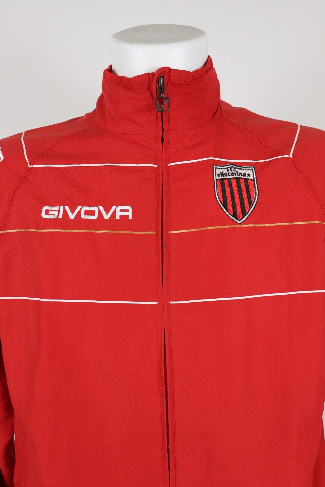 GIVOVA NOCERINA TUTA COMPLETA CALCIO UOMO Tg M TRACKSUIT SPORT VINTAGE