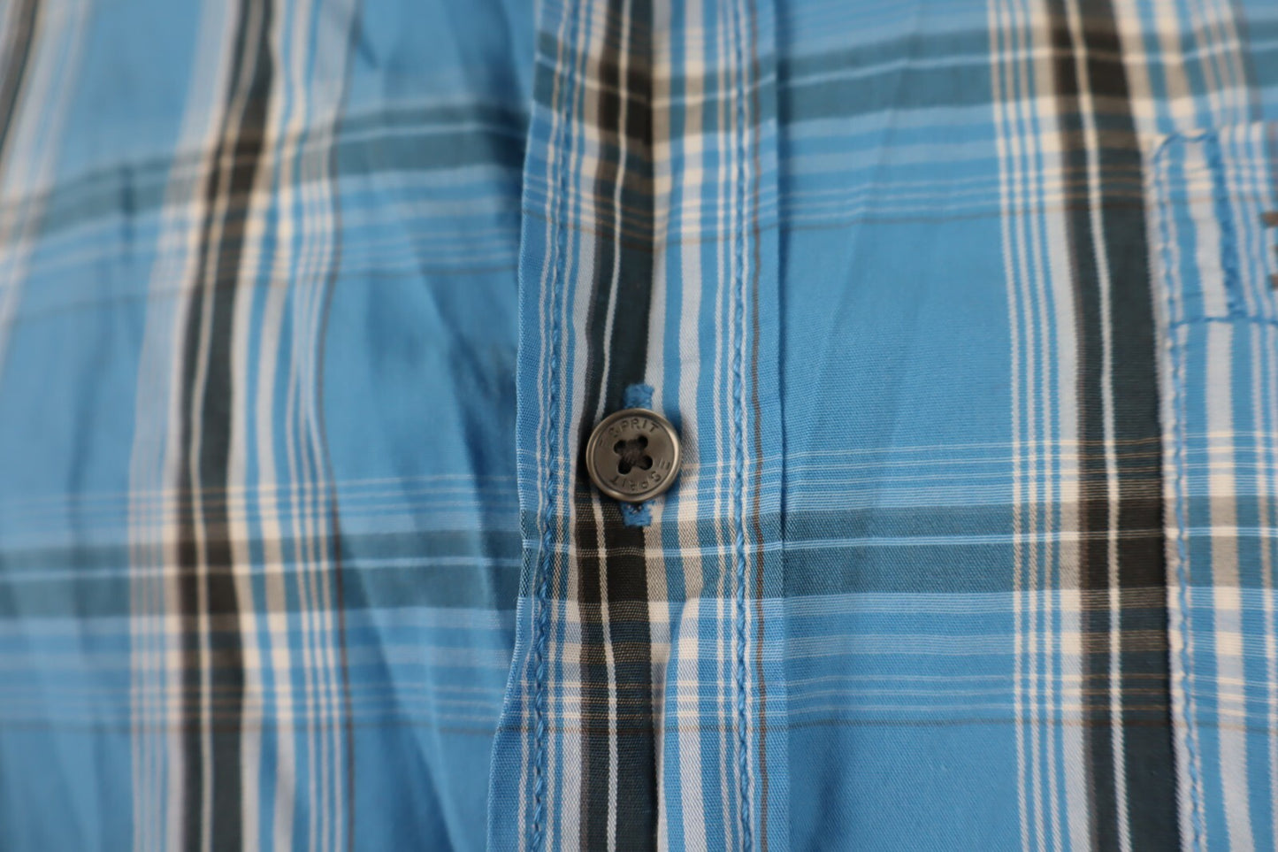 ESPRIT CAMICIA UOMO TG. 2XL MAN CASUAL VINTAGE SHIRT COTONE COTTON