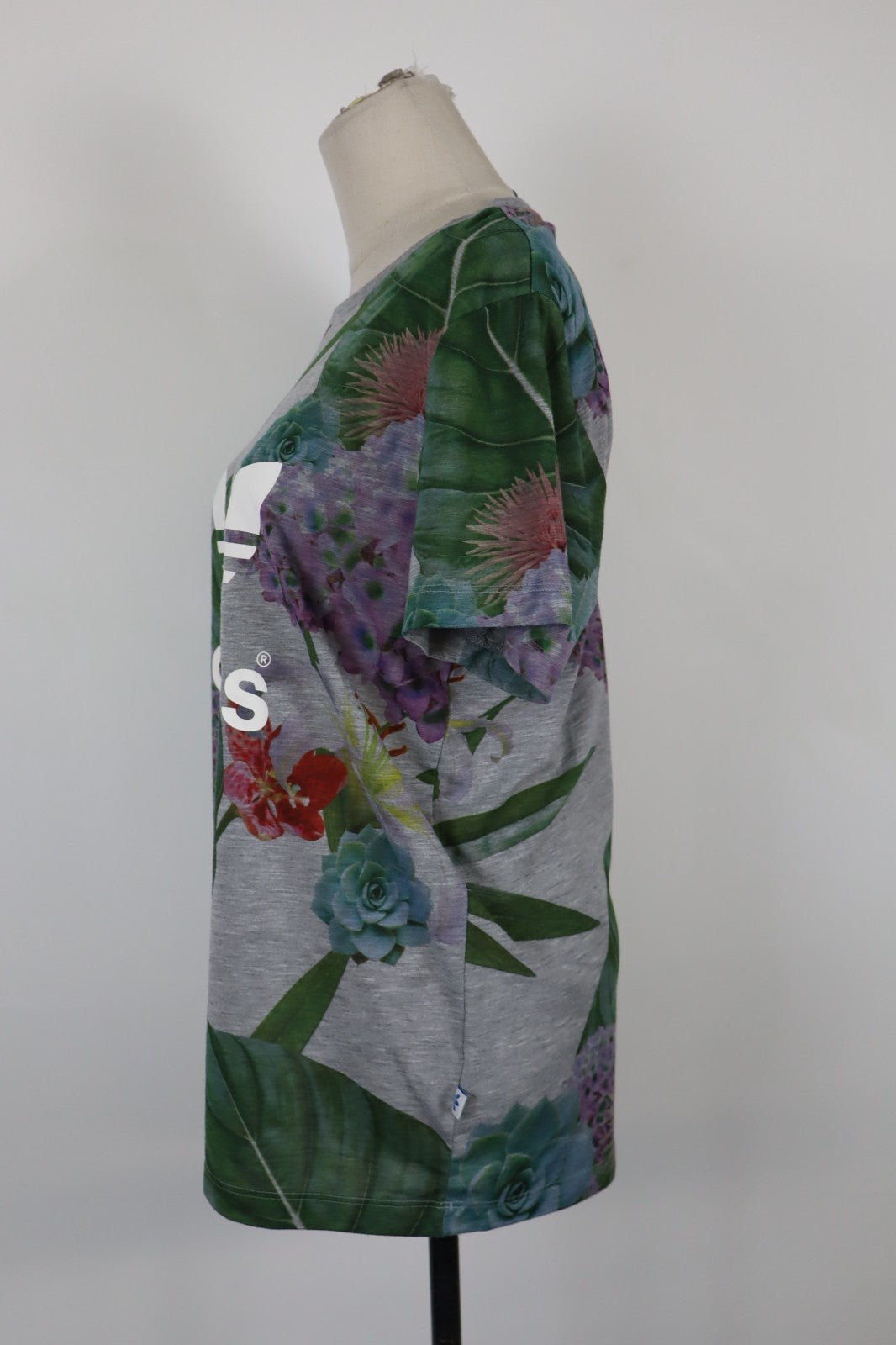 ADIDAS MAGLIA DONNA TG. L WOMAN CASUAL VINTAGE T-SHIRT  TOP CANOTTA