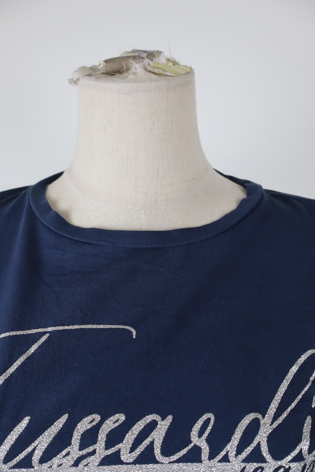 TRUSSARDI JEANS MAGLIA DONNA TG S WOMAN CASUAL VINTAGE T-SHIRT COTONE