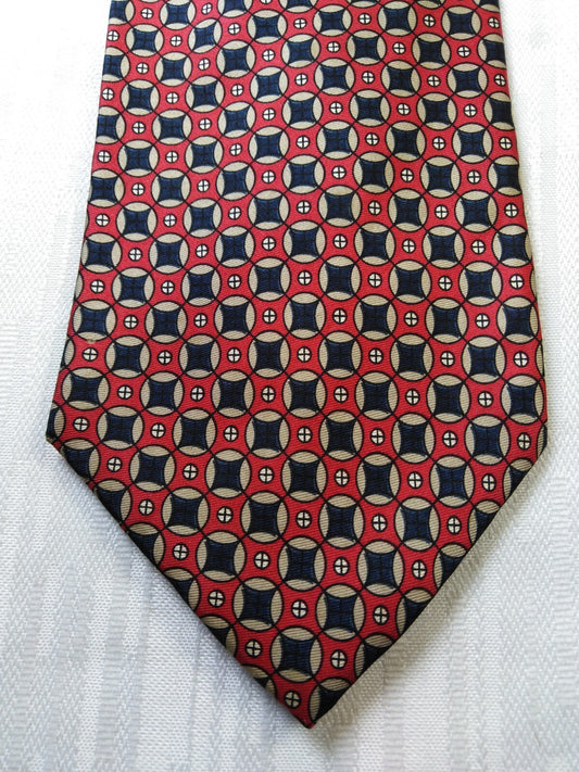 BIAGIOTTI 100% SILK TIE SETA CRAVATTA NECKTIE ITALY VINTAGE CLASSIC
