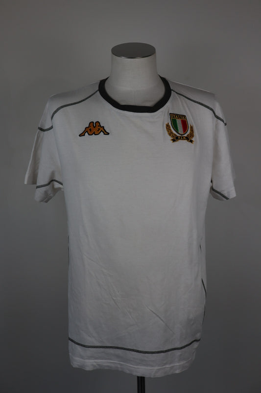 KAPPA FIR ITALIA RUGBY MAGLIA UOMO Tg L MAN VINTAGE SPORT JERSEY