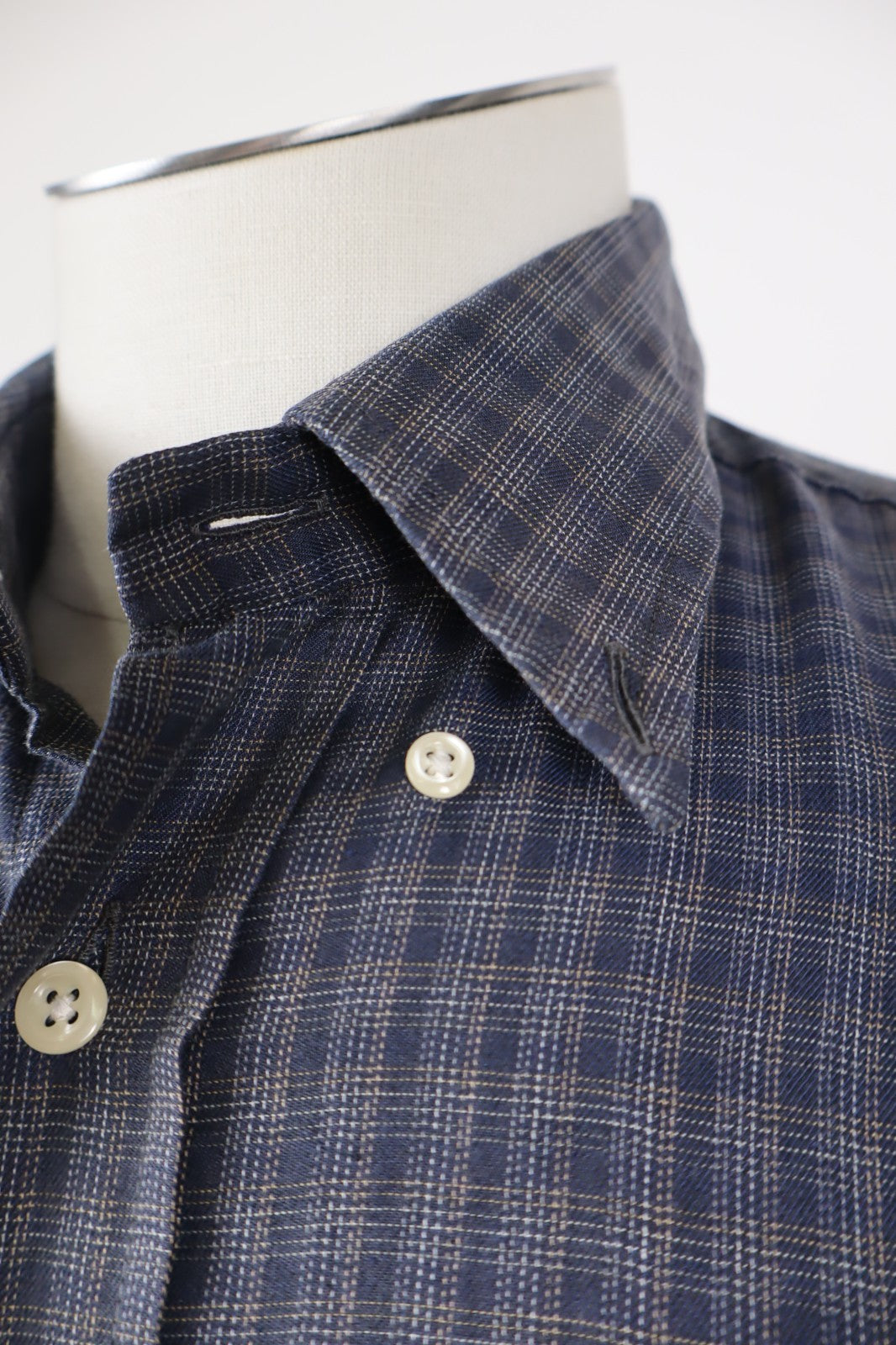 RALPH LAUREN CAMICIA UOMO COTONE TG 34 15 1/2 MAN CASUAL VINTAGE COTTON SHIRT