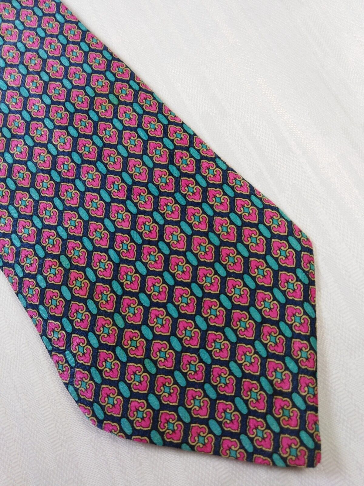 GABRIELE MOLTENI 100% SILK TIE SETA CRAVATTA NECKTIE MADE IN ITALY CLASSIC