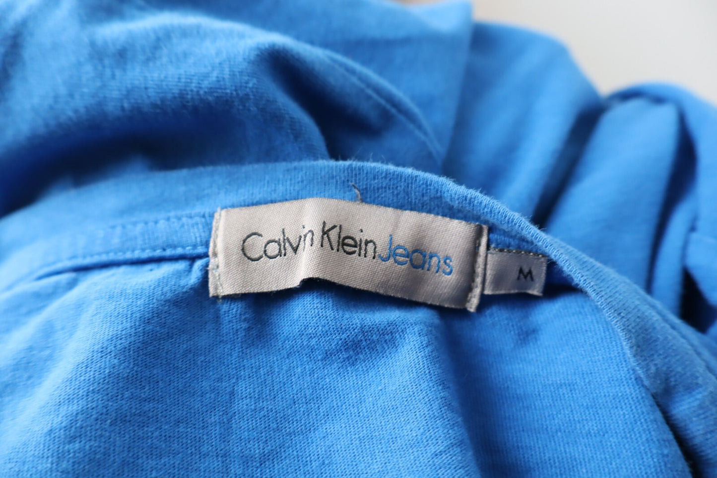 CALVIN KLEIN JEANS MAGLIA T-SHIRT UOMO M MAN SHIRT CASUAL VINTAGE COTTON COTONE