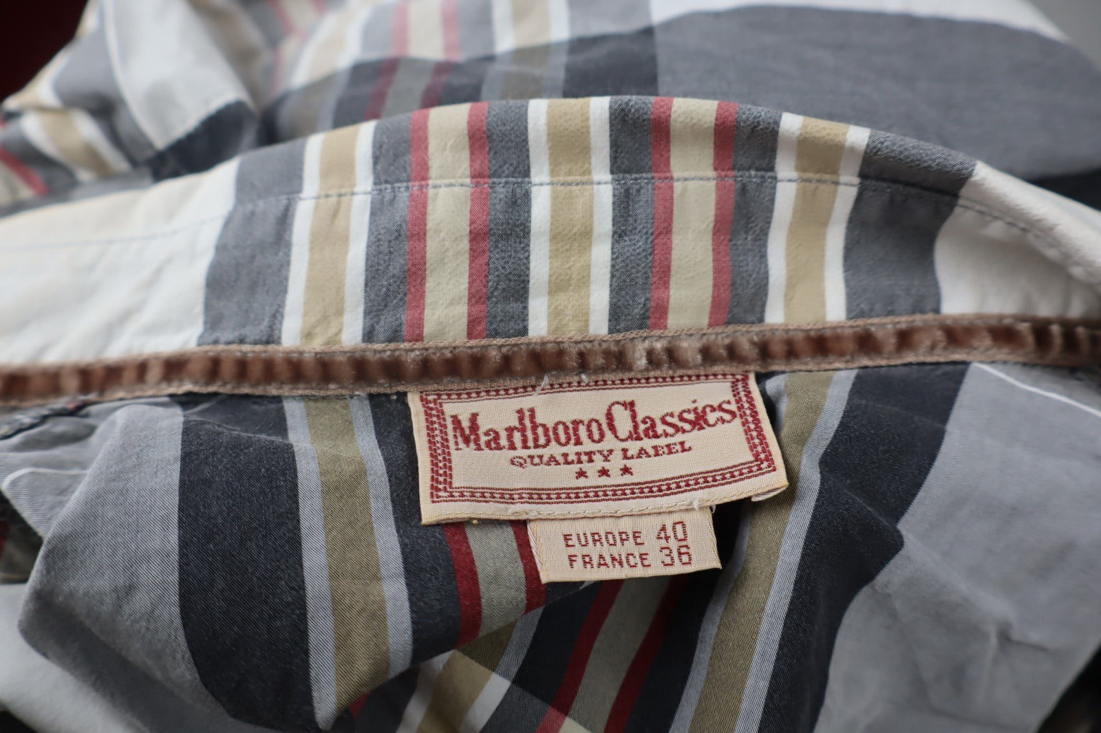 MARLBORO CLASSIC CAMICIA DONNA TG. 40 WOMAN SHIRT CASUAL VINTAGE COTONE COTTON
