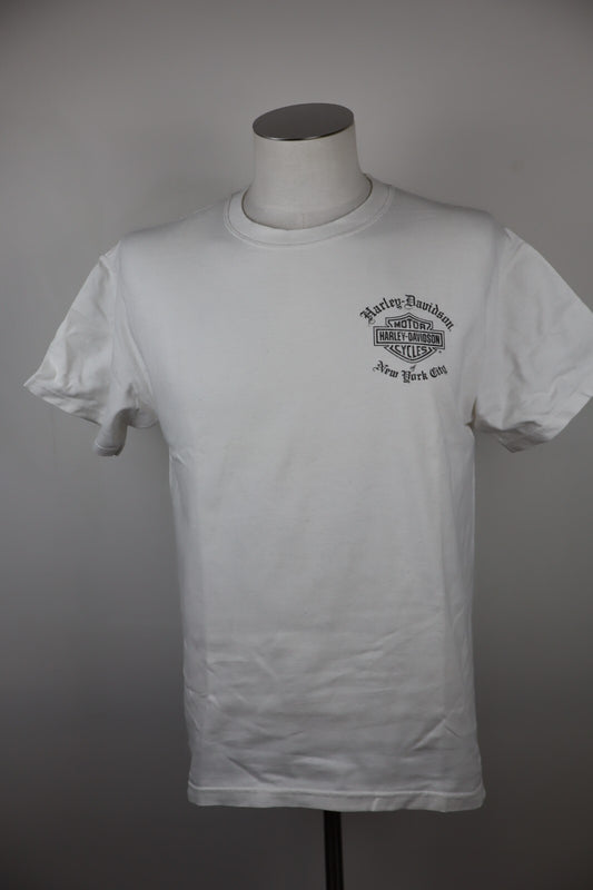 HARLEY DAVIDSON HANES BEEFY-T MAGLIA UOMO COTONE TG M MAN T-SHIRT VINTAGE CASUAL