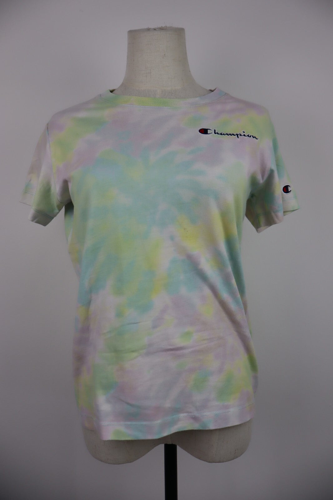 CHAMPION MAGLIA DONNA TG. M WOMAN CASUAL VINTAGE T-SHIRT COTONE