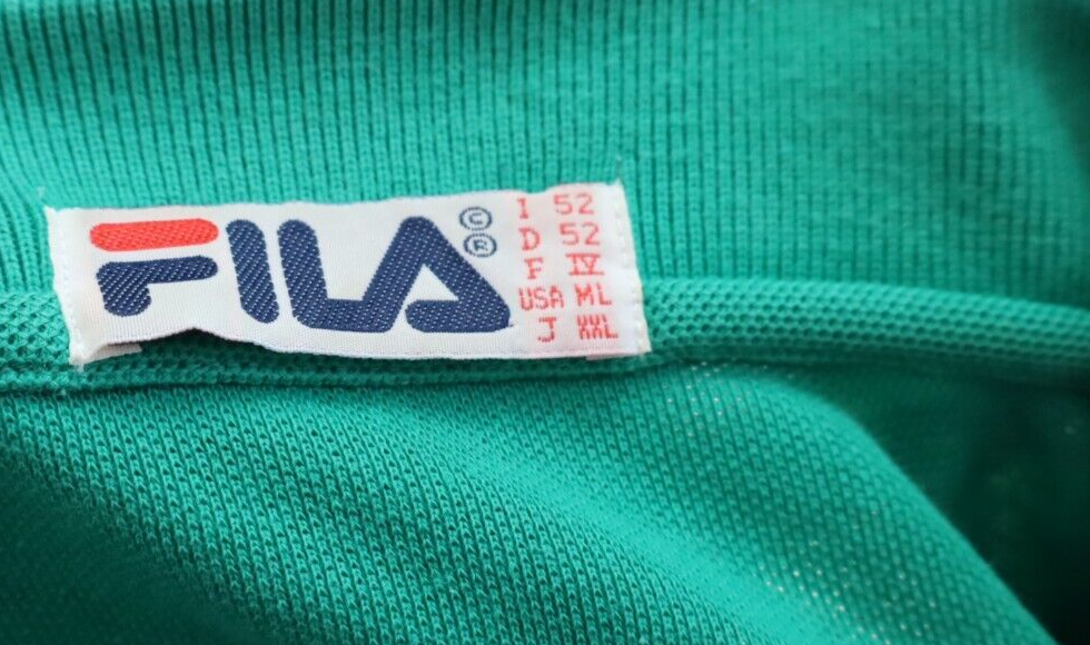 FILA MAGLIA POLO UOMO TG.I 52 MAN T-SHIRT CASUAL VINTAGE COTONE COTTON