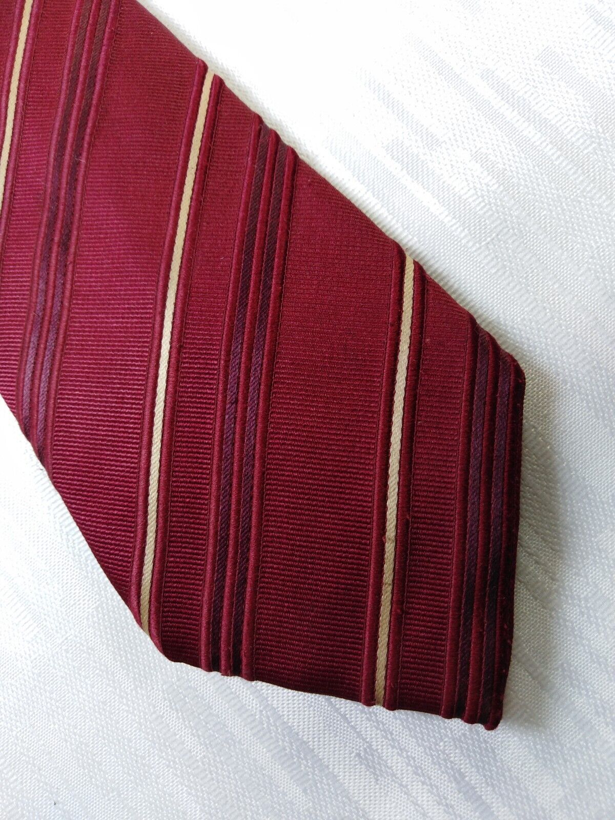 NINO SALZANO 100% SETA SILK TIE CRAVATTA NECKTIE VINTAGE CLASSIC ITALY