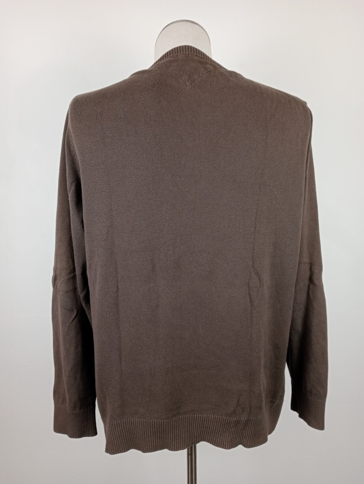 TOMMY HILFIGER  MAGLIONE COTONE COTTON VINTAGE UOMO Tg. L MAN SWEATER CASUAL