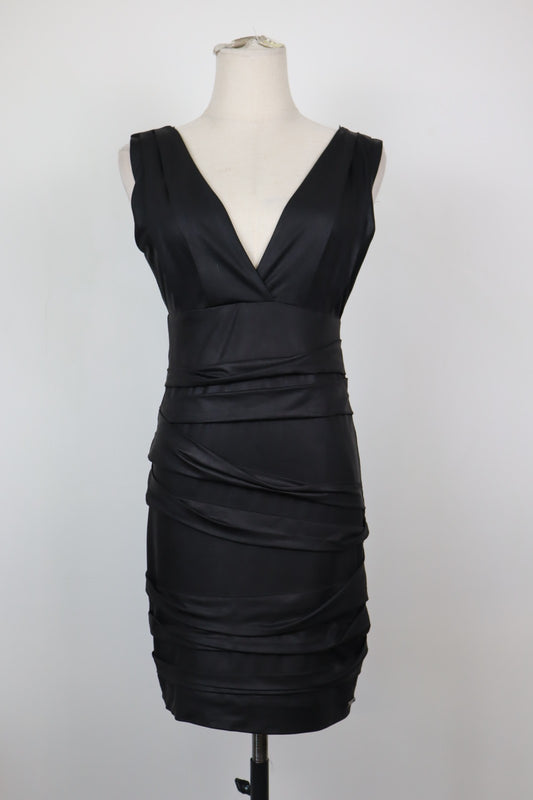 PATRIZIA PEPE VESTITO DONNA TG. S WOMAN CASUAL VINTAGE DRESS ABITO CERNIERA