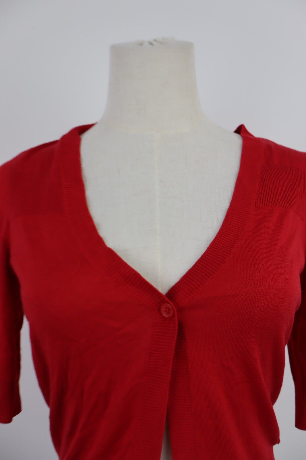 TOMMY HILFIGER CARDIGAN MAGLIONE COPRISPALLA COTONE DONNA Tg. S WOMAN SWEATER