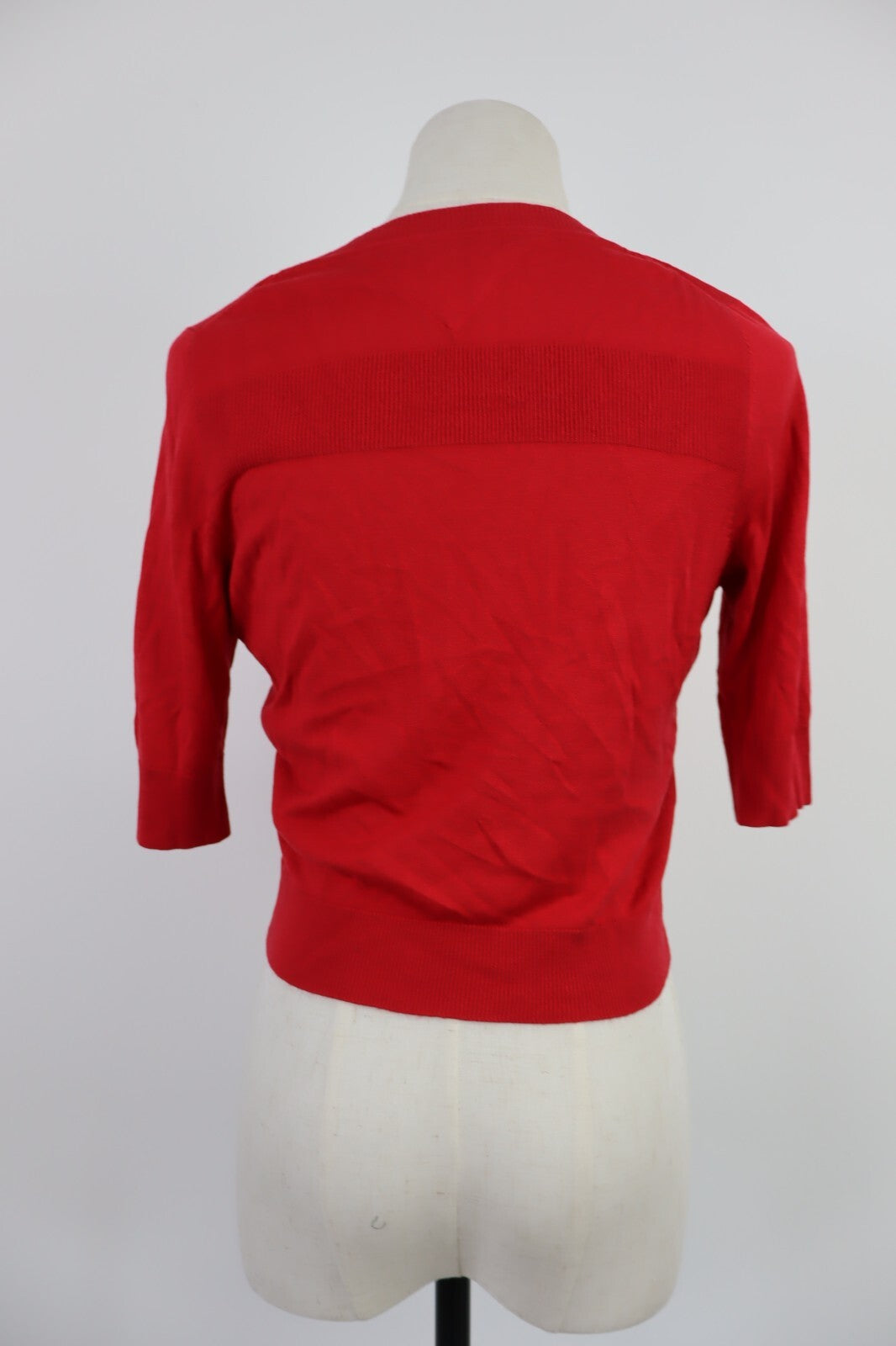 TOMMY HILFIGER CARDIGAN MAGLIONE COPRISPALLA COTONE DONNA Tg. S WOMAN SWEATER