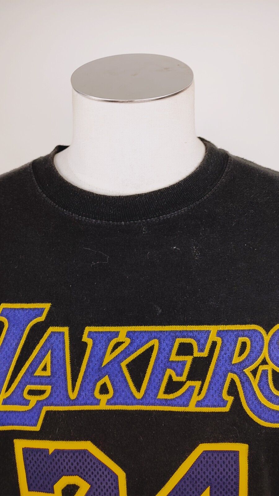 ADIDAS LAKERS MAGLIA UOMO TG. M MAN T-SHIRT VINTAGE CASUAL BASKET 24 BRYANT