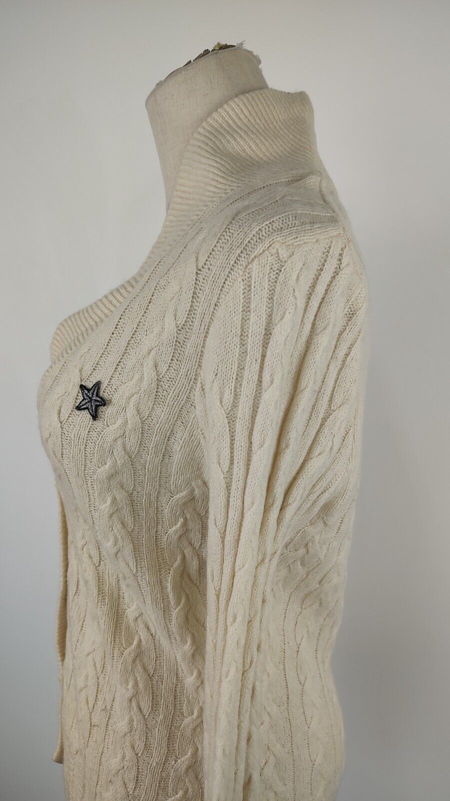GANT MAGLIONE CARDIGAN LANA DONNA Tg  M WOMAN CASUAL SWEATER VINTAGE