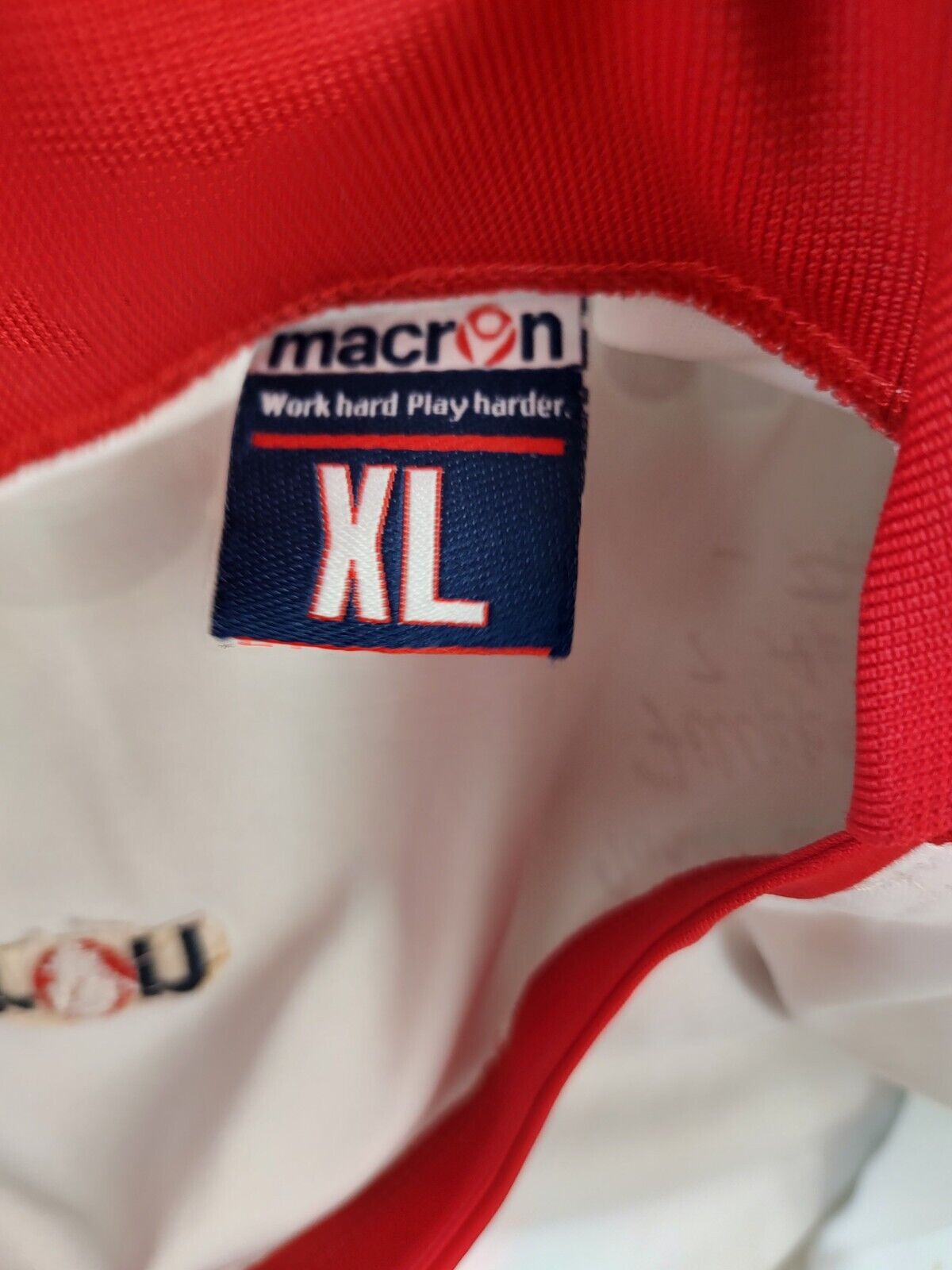 MACRON AMAURI N 10 MAGLIA CALCIO UOMO XL SOCCER TRIKOT MAN JERSEY ADDIO MANIERO