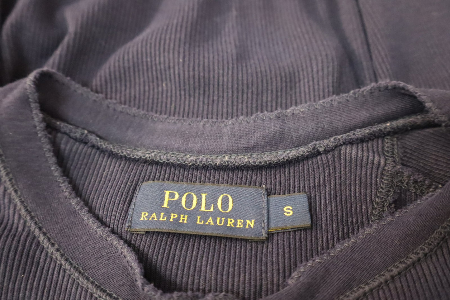 RALPH LAUREN MAGLIA MANICA LUNGA DONNA TG. S WOMAN CASUAL VINTAGE T-SHIRT COTONE