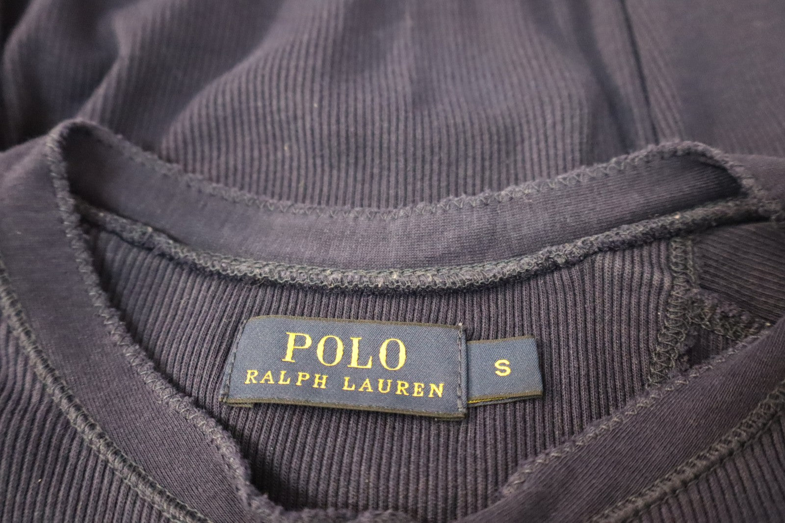 RALPH LAUREN MAGLIA MANICA LUNGA DONNA TG. S WOMAN CASUAL VINTAGE T-SHIRT COTONE