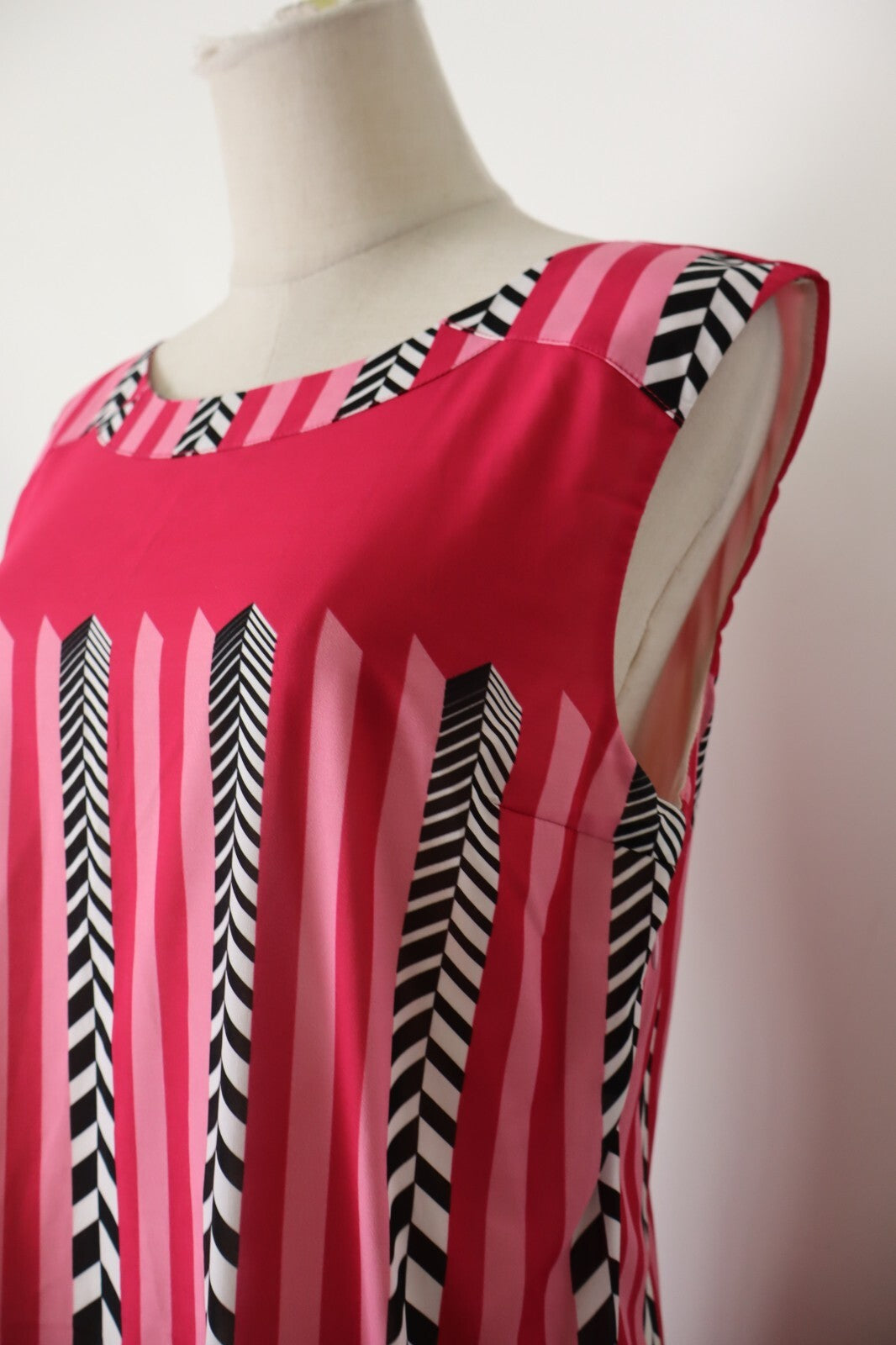 BYBLOS VESTITO DONNA TG. 44 WOMAN CASUAL VINTAGE DRESS ABITO