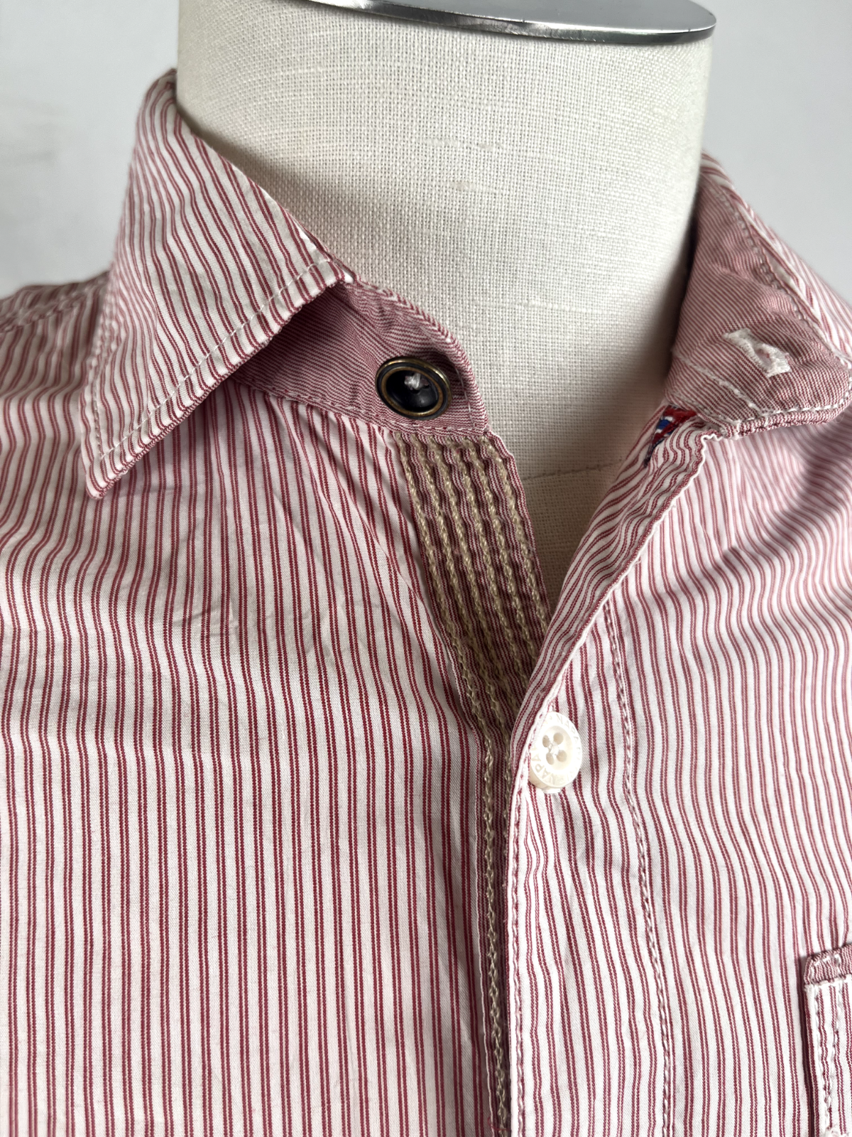 NAPAPIJRI CAMICIA UOMO COTONE TG. S MAN CASUAL VINTAGE COTTON SHIRT
