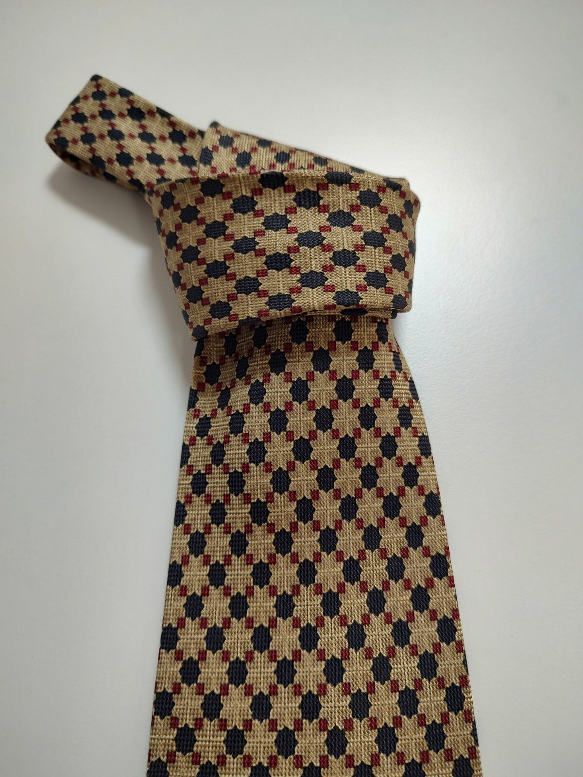 ANDREW'S 100% SILK TIE SETA CRAVATTA NECKTIE MADE IN  ITALY CLASSIC