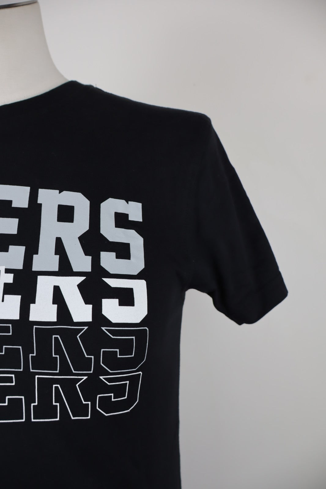 NEW ERA RAIDERS NFL MAGLIA UOMO COTONE TG. XS MAN COTTON SHIRT CASUAL VINTAGE