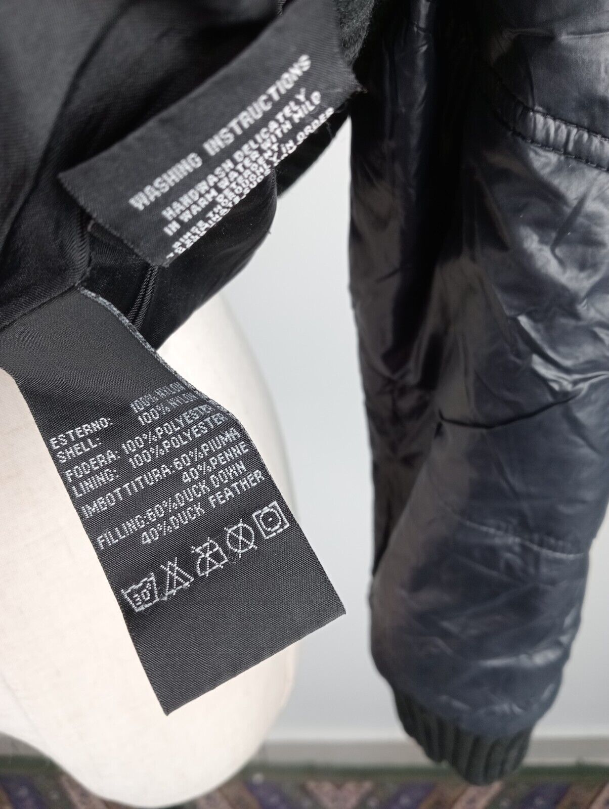 REFRIGUE GIUBBINO PIUMINO DONNA Tg. M WOMEN CASUAL JACKET VINTAGE