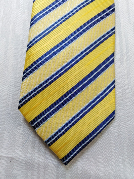 GIORGIO MARIANI 100% SETA SILK TIE CRAVATTA NECKTIE ITALY VINTAGE SELF TIPPED