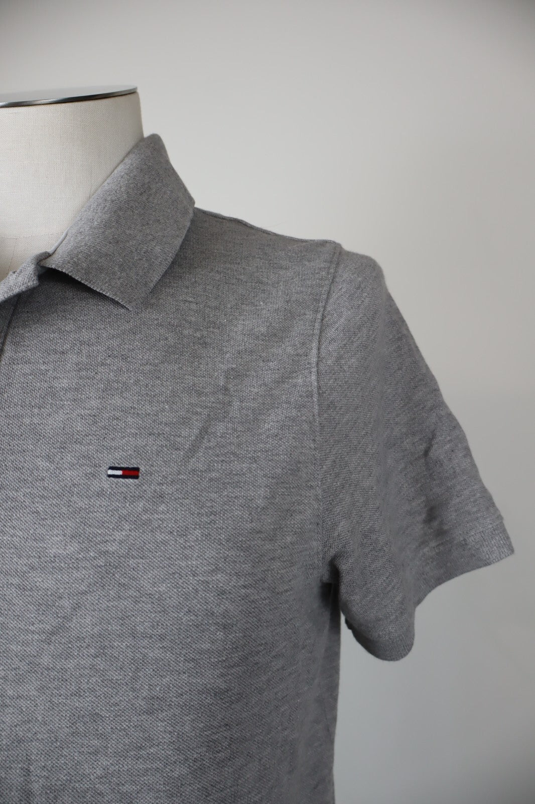 TOMMY HILFIGER JEANS MAGLIA POLO UOMO TG. M MAN POLO SHIRT CASUAL VINTAGE COTONE