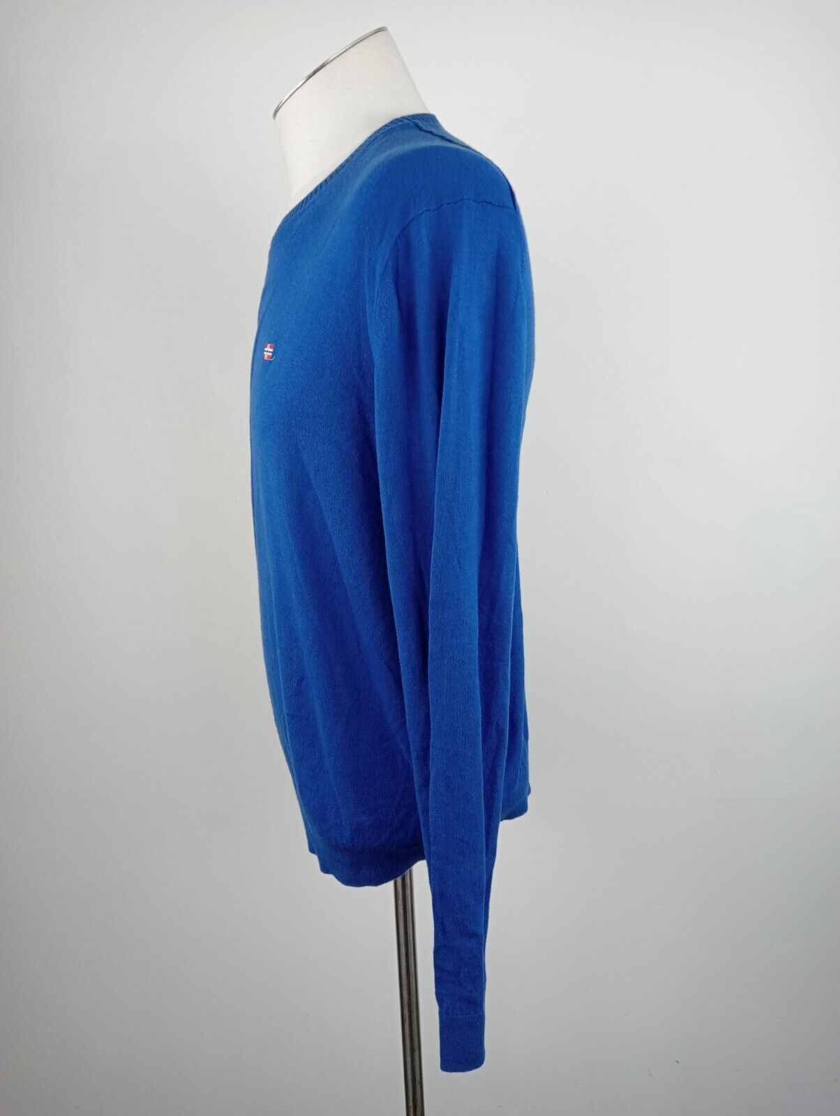 NAPAPIJRI MAGLIONE VINTAGE COTONE COTTON UOMO Tg. M MAN SWEATER CASUAL VINTAGE