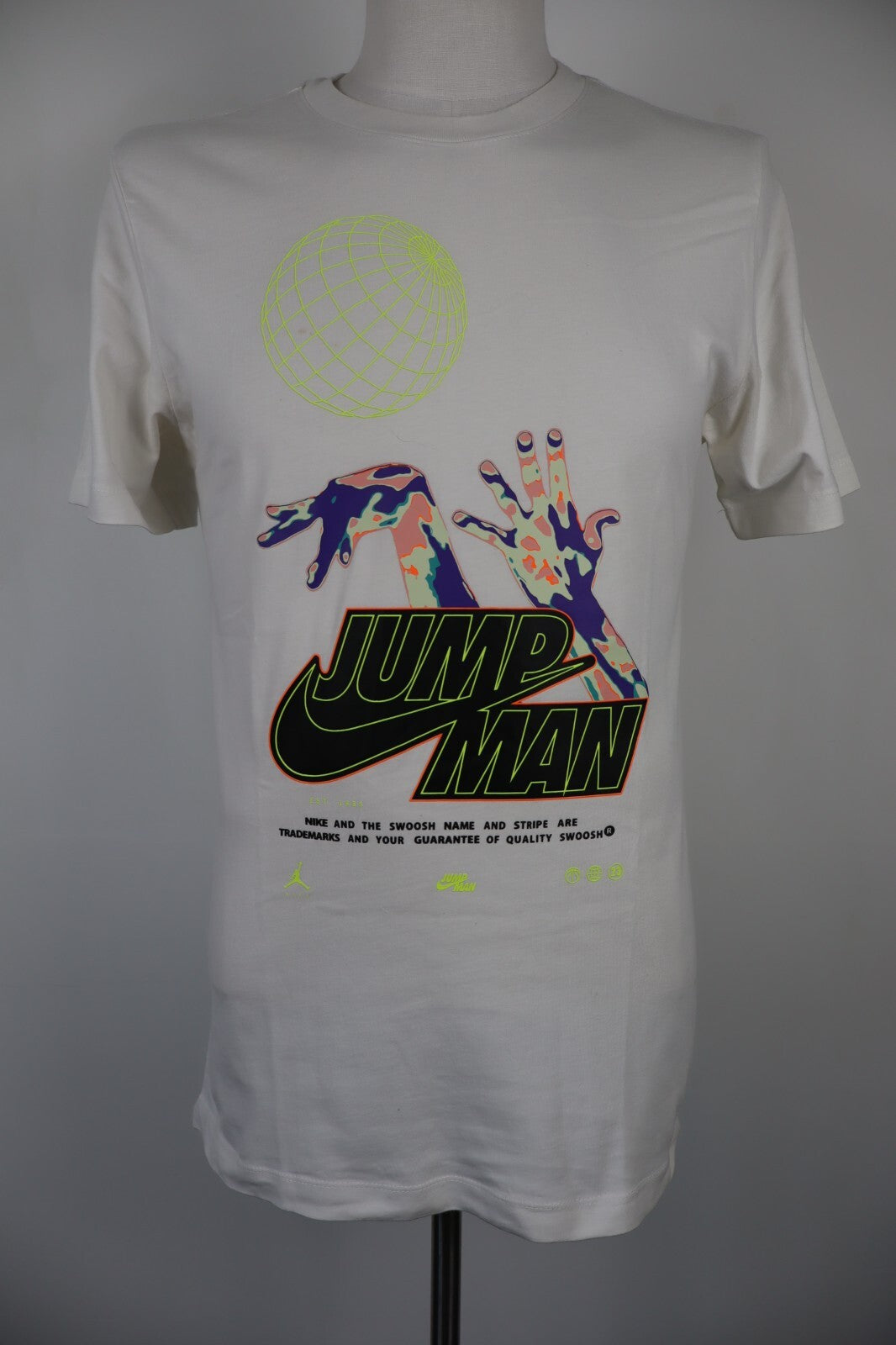 AIR JORDAN JUMP MAN MAGLIA UOMO COTONE TG. S MAN COTTON T- SHIRT CASUAL VINTAGE