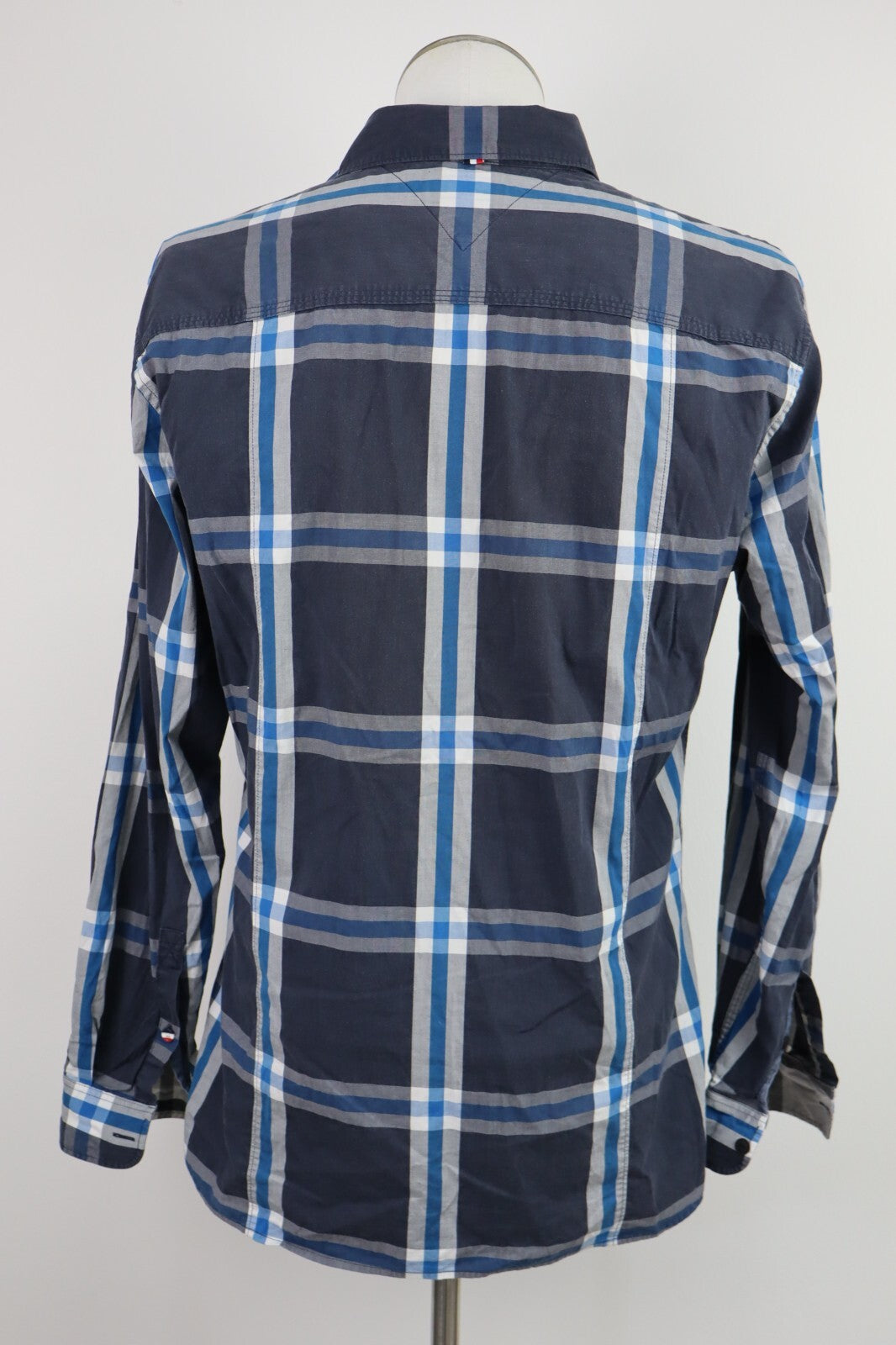 TOMMY HILFIGER CAMICIA SLIM FIT UOMO TG. L MAN CASUAL VINTAGE SHIRT COTONE