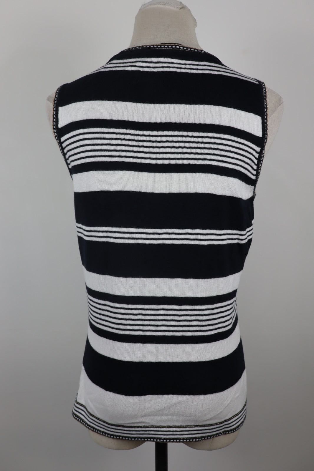 LUISA SPAGNOLI CANOTTA MAGLIA DONNA TG. M WOMAN T-SHIRT CASUAL VINTAGE COTONE