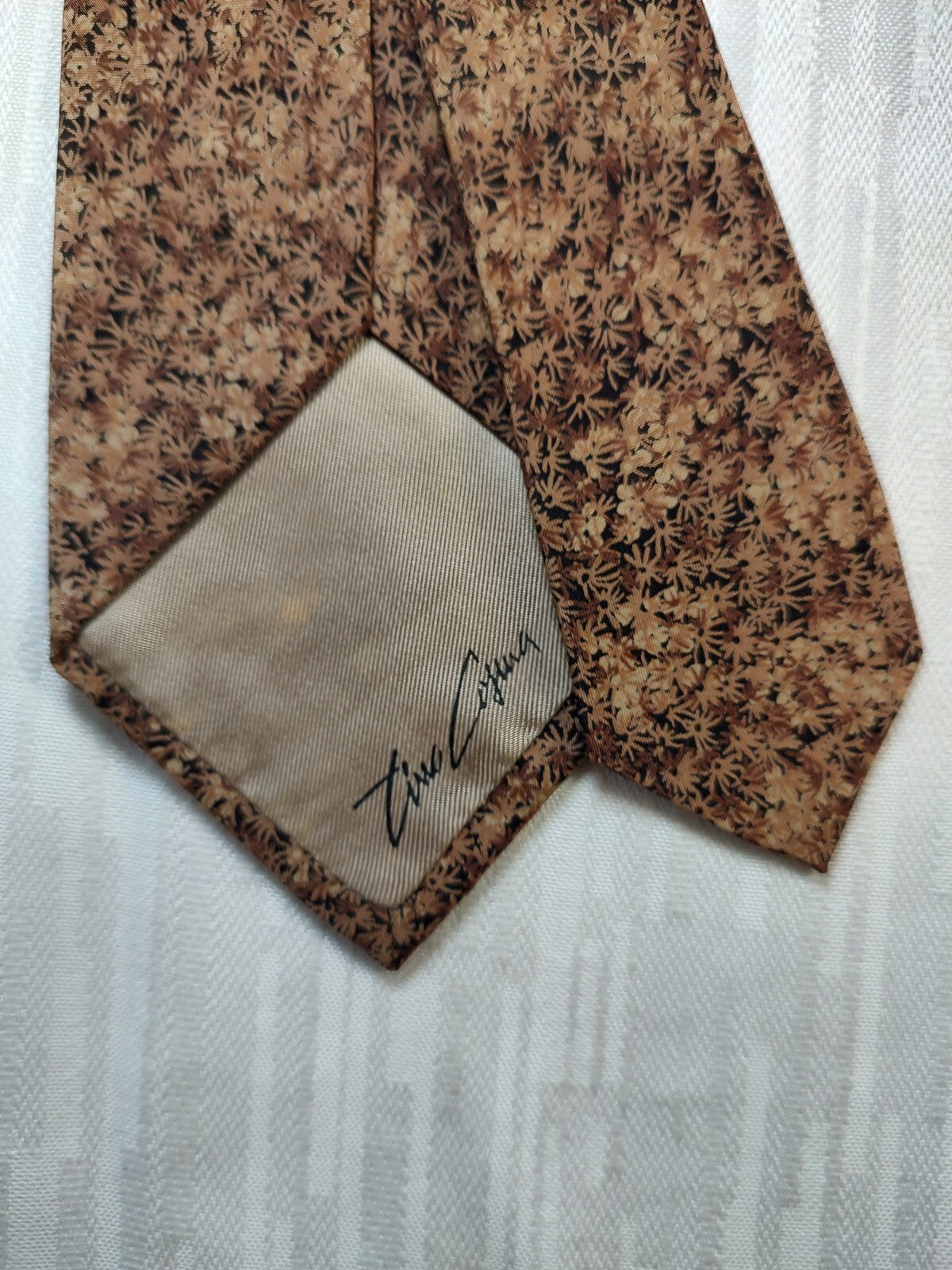 TINO COSMA 100% SILK TIE SETA CRAVATTA NECKTIE MADE IN ITALY CLASSIC