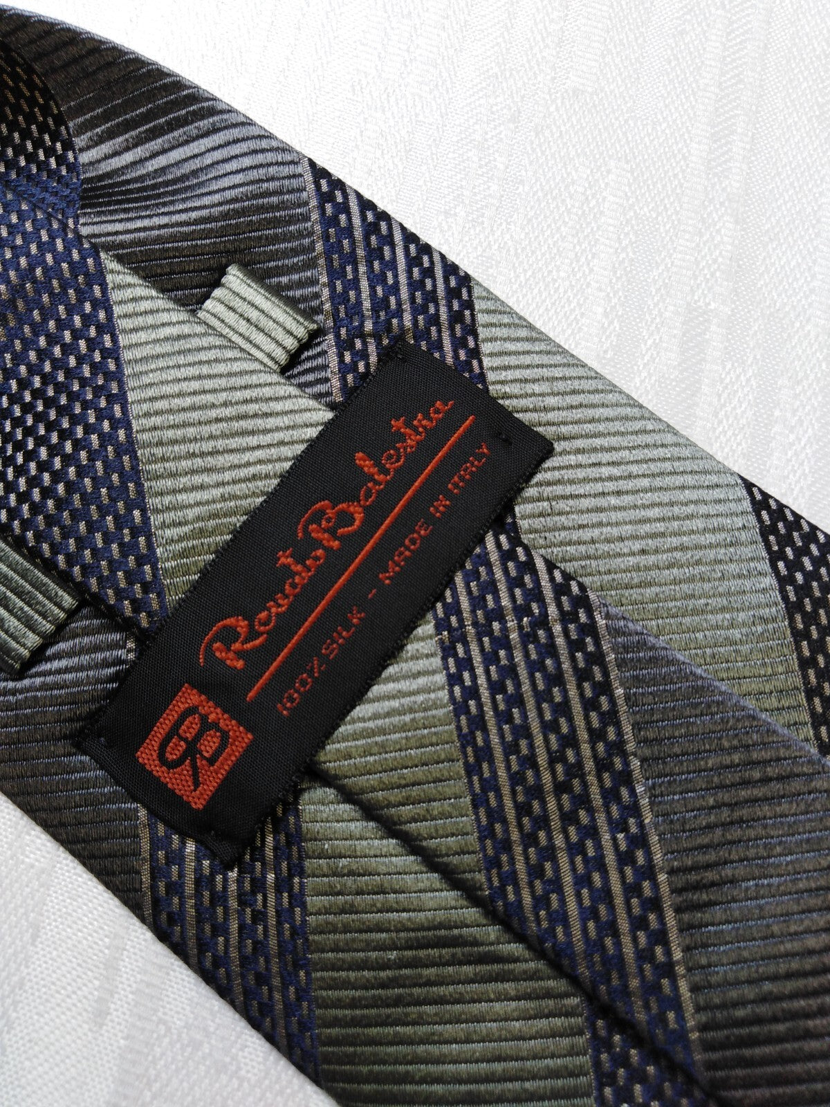 RENATO BALESTRA 100% SILK TIE SETA CRAVATTA NECKTIE MADE IN ITALY CLASSIC