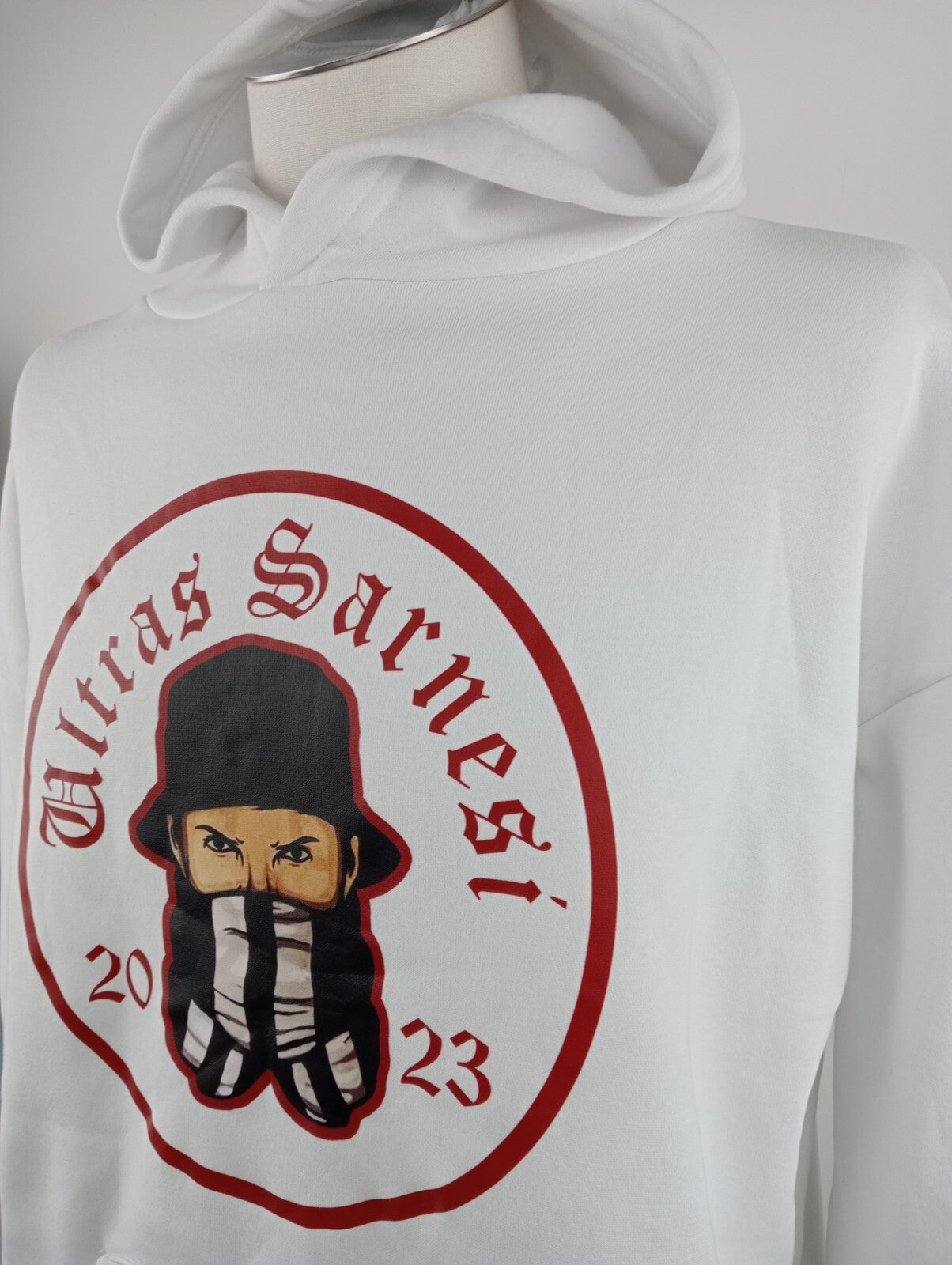 ULTRAS SARNESI FELPA SPORT CALCIO UOMO Tg XL VINTAGE JACKET MAGLIA SOCCER