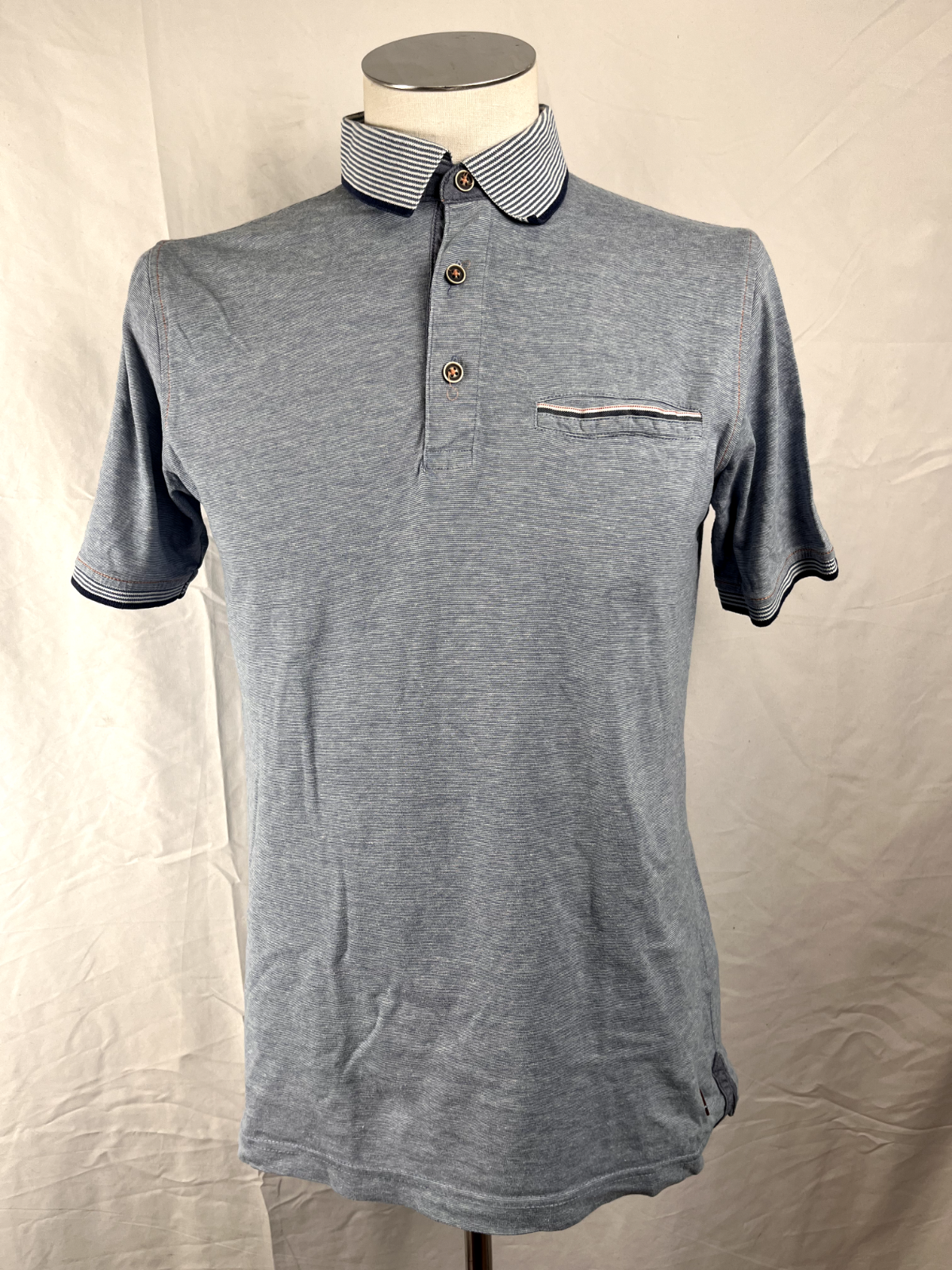 PIERRE CARDIN POLO MAGLIA UOMO TG.S MAN T-SHIRT CASUAL VINTAGE COTONE COTTON