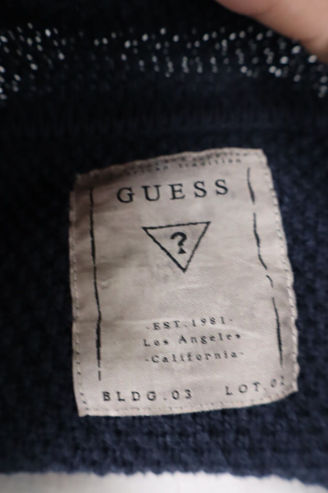 GUESS MAGLIONE CARDIGAN VINTAGE UOMO Tg. M MAN SWEATER CASUAL COTONE